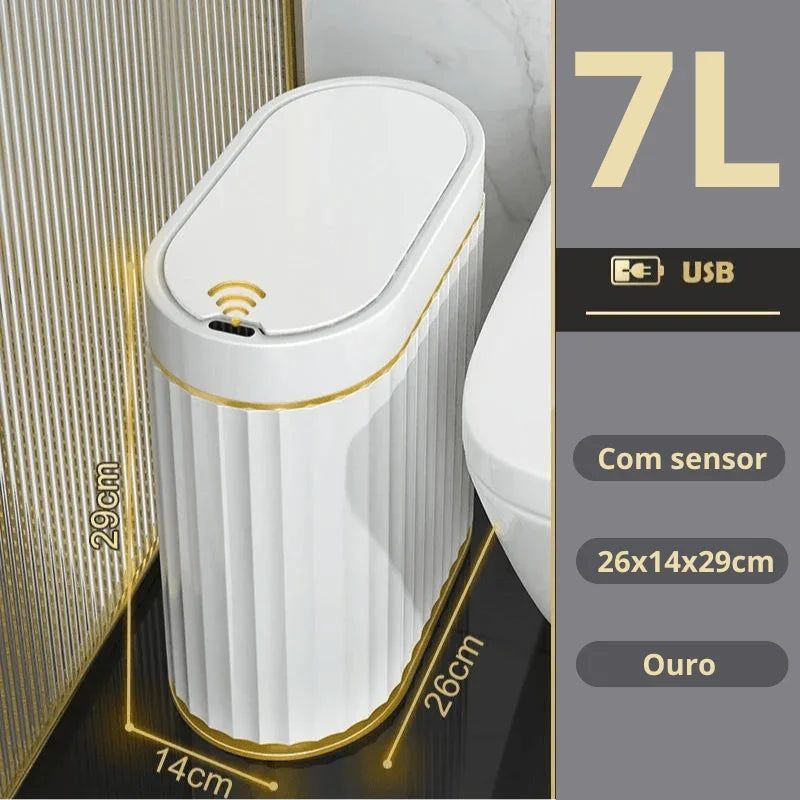 Lixeira com Sensor Automático Carpetino - Carpetino