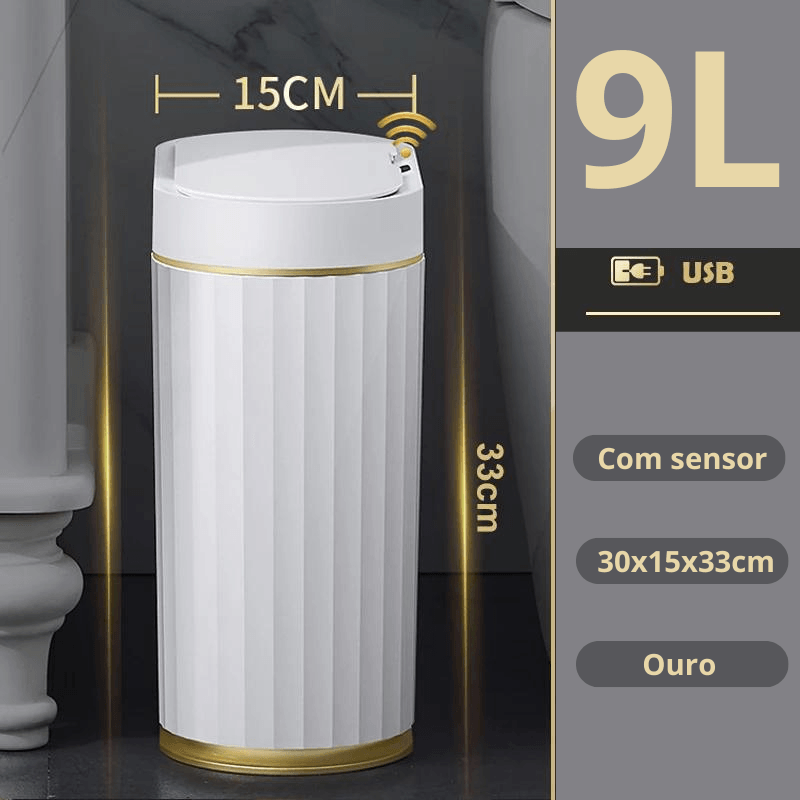 Lixeira com Sensor Automático Carpetino - Carpetino
