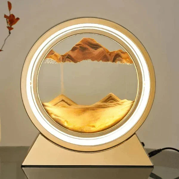 Abajur Ampulheta LED Royale Carpetino - Carpetino