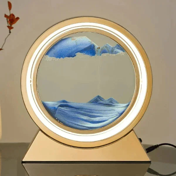 Abajur Ampulheta LED Royale Carpetino - Carpetino