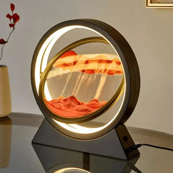 Abajur Ampulheta LED Royale Carpetino - Carpetino