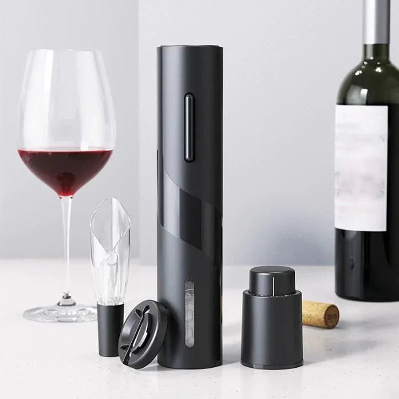 Abridor de Vinho Elétrico Automático com Carregamento USB Carpetino - Carpetino