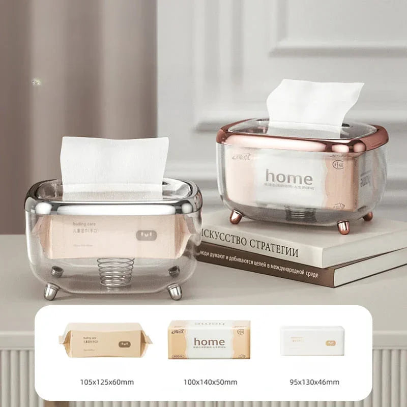 Caixa Porta Lenços Umedecido e Papel Carpetino - Carpetino