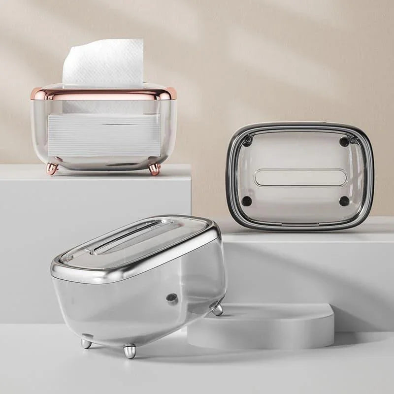 Caixa Porta Lenços Umedecido e Papel Carpetino - Carpetino