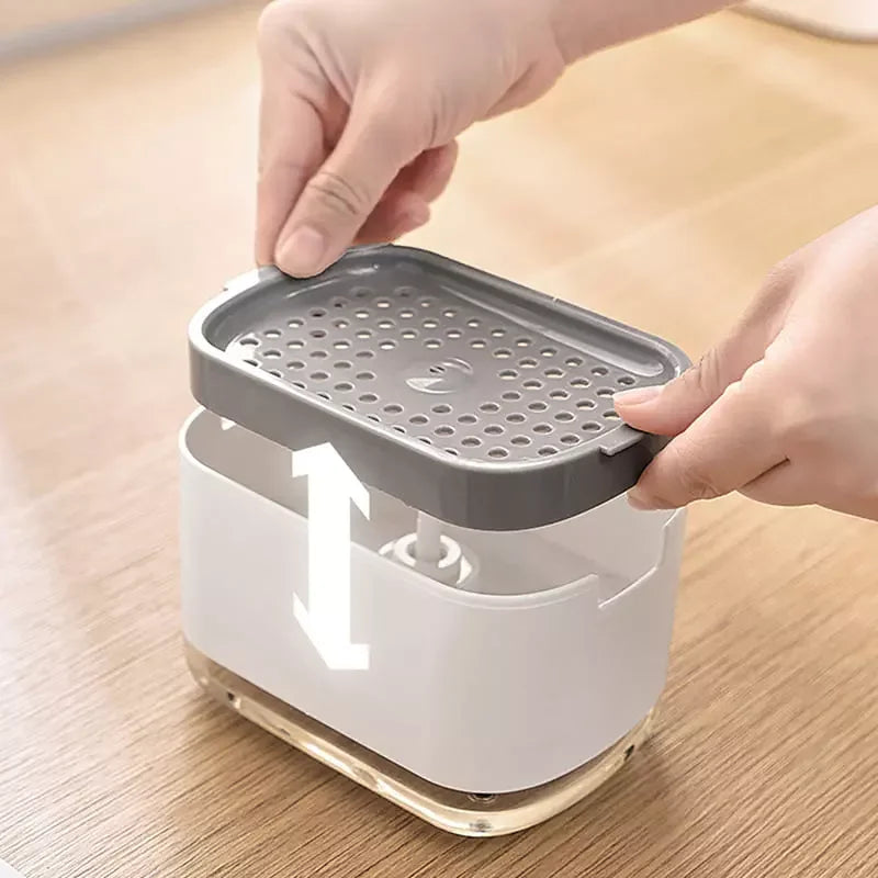 Dispenser de Detergente e Porta Esponja Carpetino - Carpetino