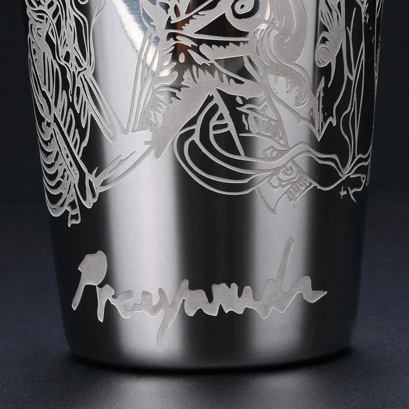 Coqueteleira de Inox Premium Boston Lux – Cocktail Shaker Profissional 550ml