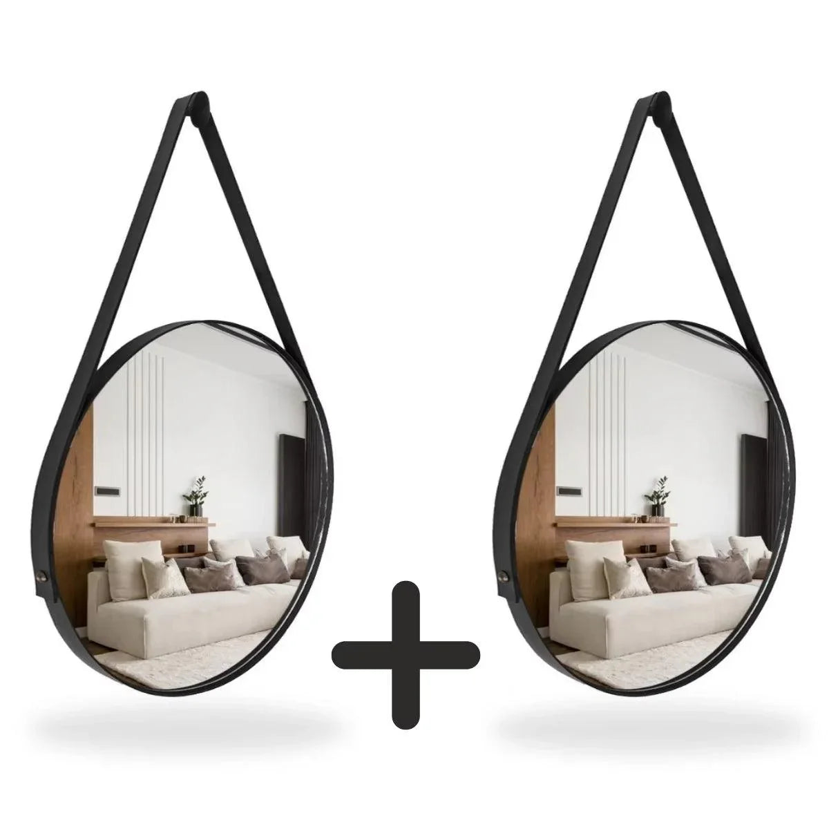 Espelho Decorativo Redondo Carpetino - Carpetino