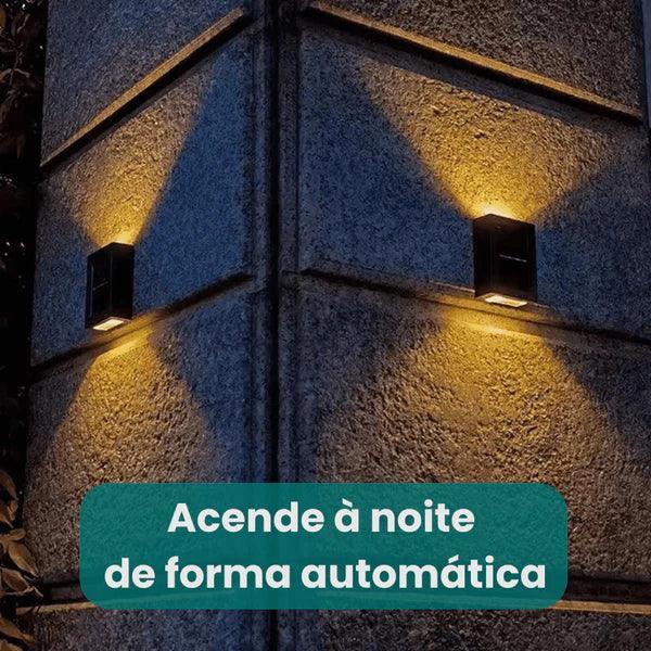 Kit Luminárias LED Recarregáveis com Luz Solar - Carpetino