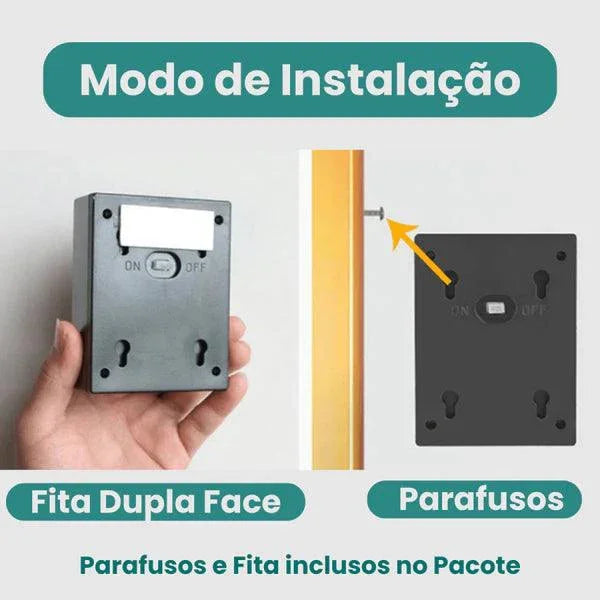 Kit Luminárias LED Recarregáveis com Luz Solar - Carpetino