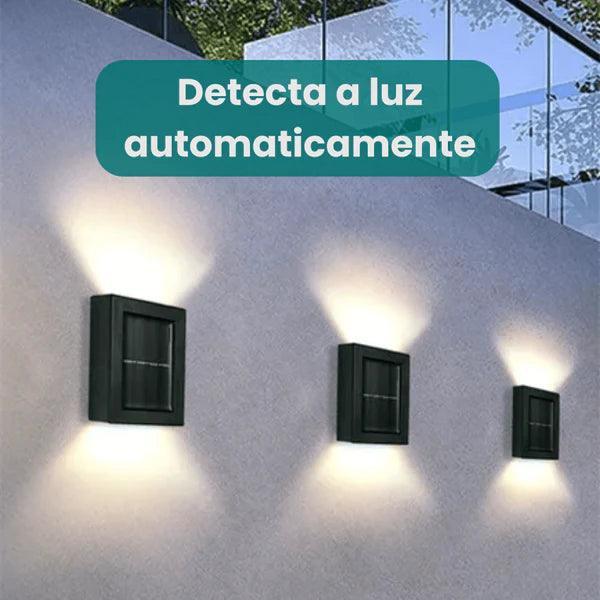 Kit Luminárias LED Recarregáveis com Luz Solar - Carpetino