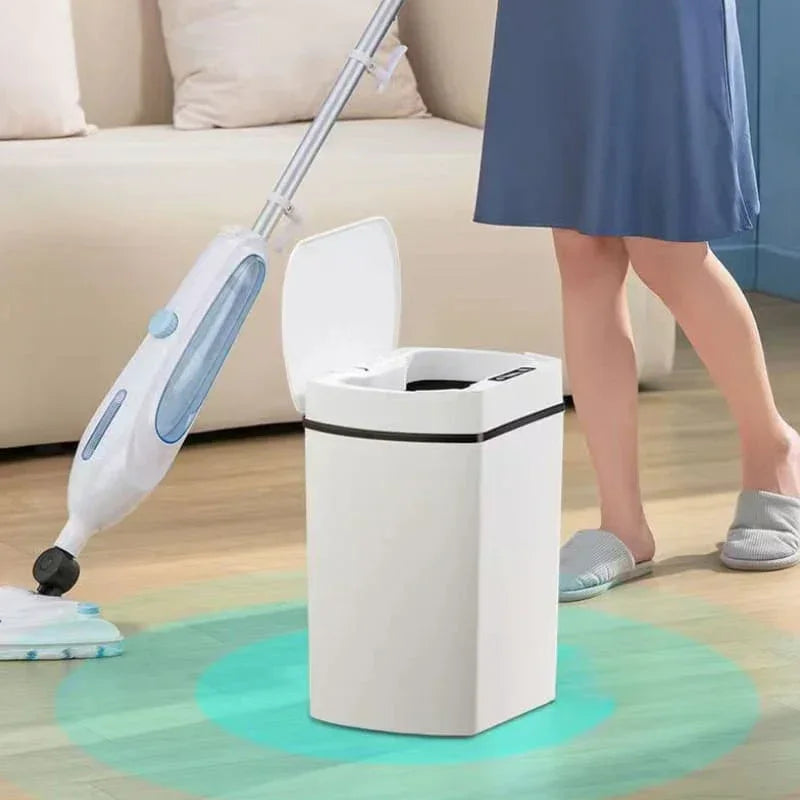 Lixeira para Banheiro e Cozinha Automática com Sensor Carpetino - Carpetino
