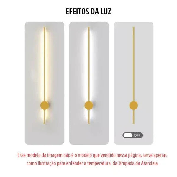 Luminária de Parede SlimBeam - Carpetino