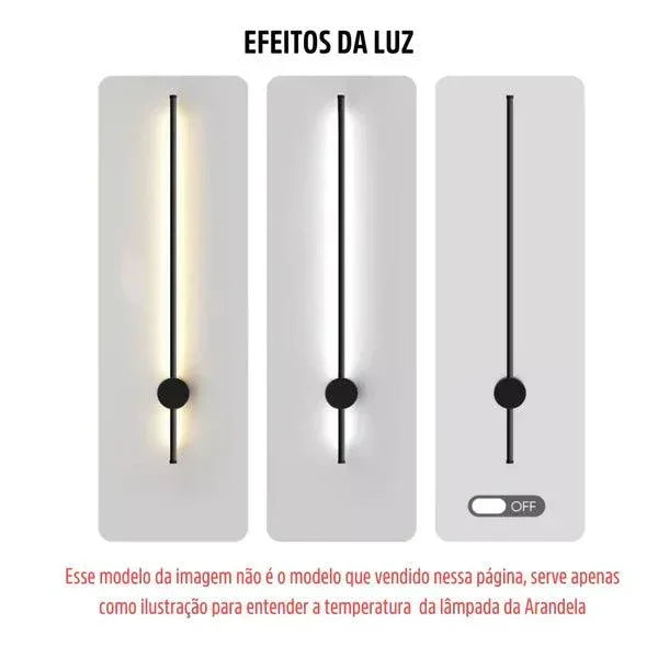 Luminária de Parede SlimBeam - Carpetino
