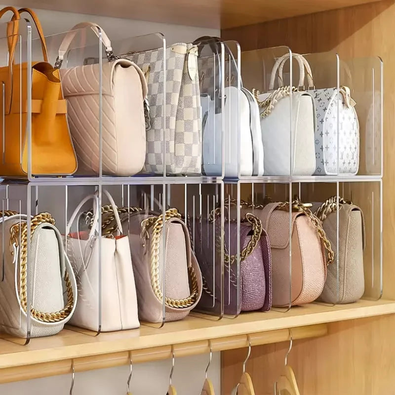 Organizador de Bolsa Acrílico com Divisória Carpetino - Carpetino