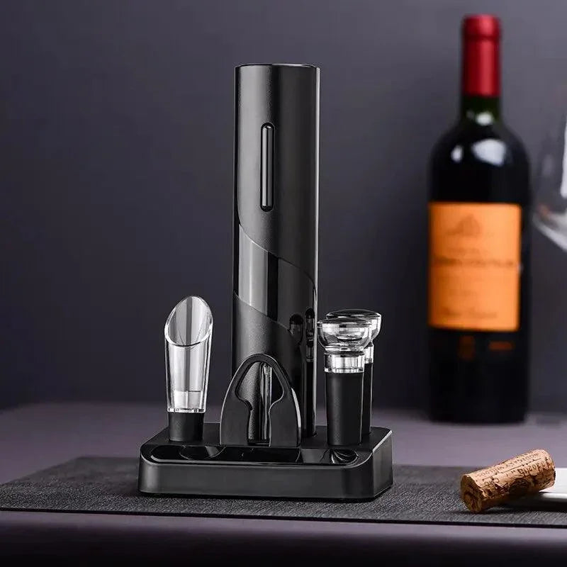 Abridor de Vinho Elétrico Automático com Carregamento USB Carpetino - Carpetino