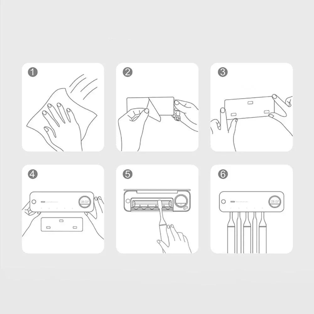 Suporte de Escova de Dente Esterilizador Carpetino - Carpetino
