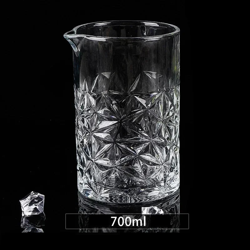Copo Mixing de Vidro Profissional 700ml – Taça para Drinks e Coquetelaria