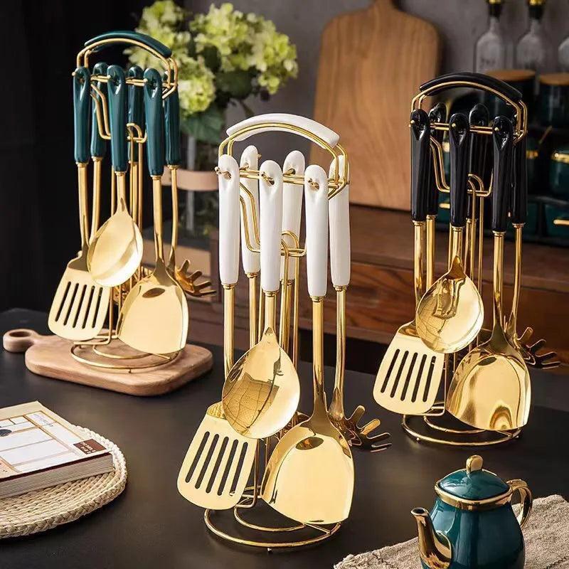 Conjunto de Cozinha Dourado Carpetino - Carpetino