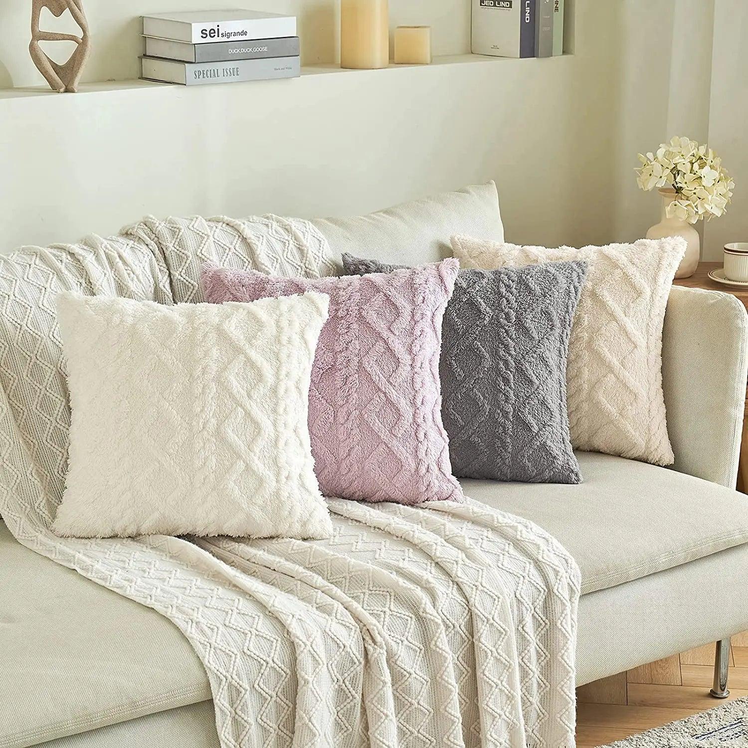 Capa de Almofada para Sala de Estar - Carpetino