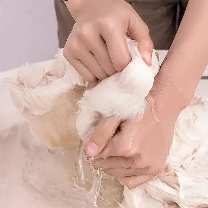 Tapete Peludo Antiderrapente - Carpetino