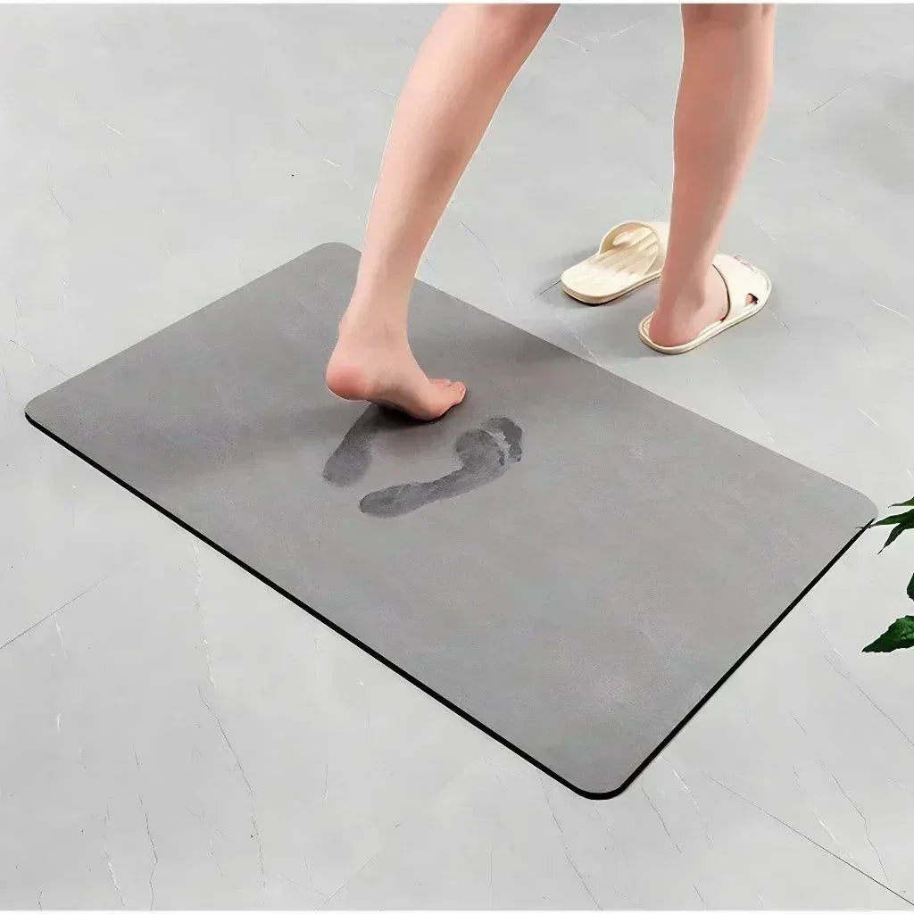 Tapete de Banheiro Secagem Rápida em Terra Diatomácea Carpetino - Carpetino