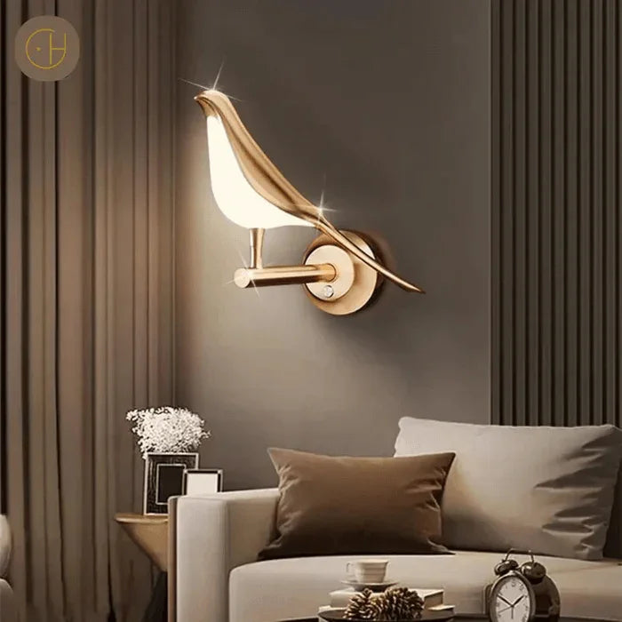 Luminária de Pássaro de LED - Carpetino