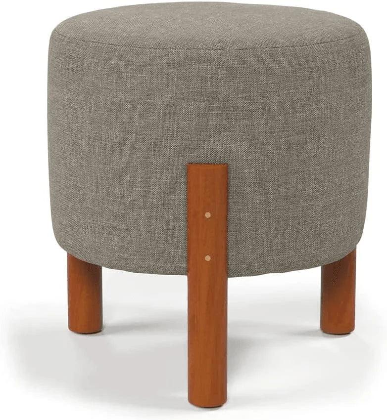 Kit 2 Puff Banquinho Redondo - Carpetino