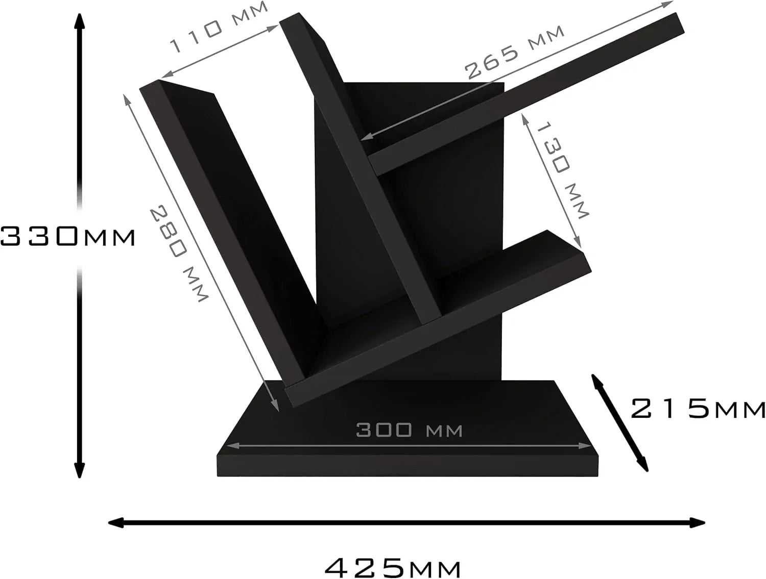 Prateleira Organizadora Porta Livros - Carpetino