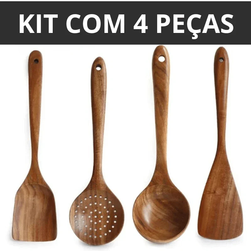 Kit Concha de Madeira Nobre Carpetino - Carpetino