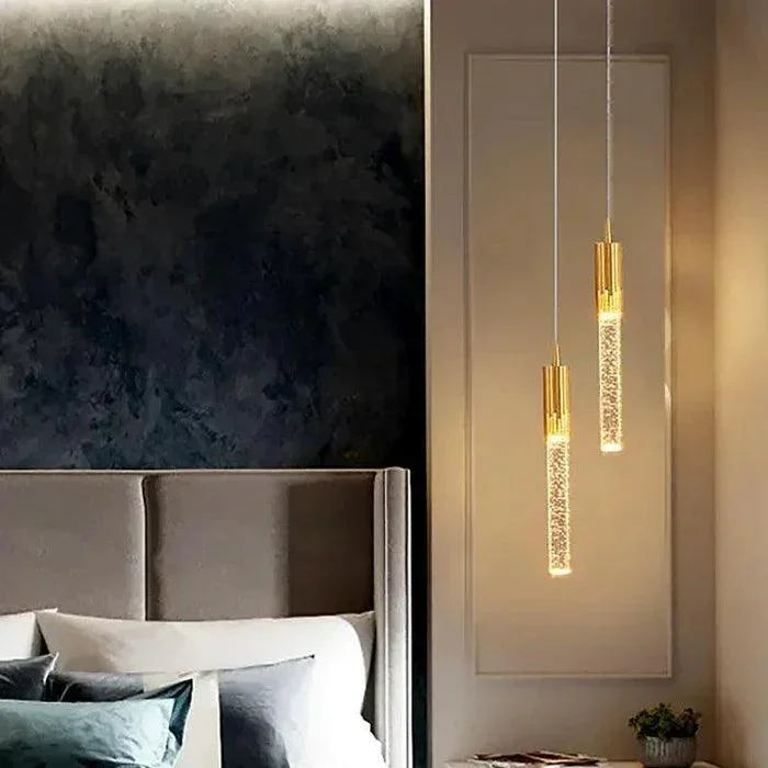 Luminária Pendente Golden Lines - Carpetino