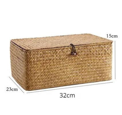 Cesto Decorativo de Vime Artesanal