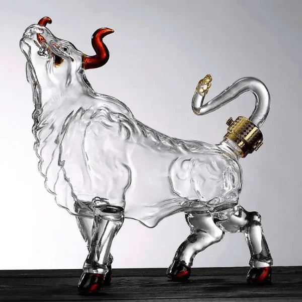 Decanter Touro Capertino - Vidro para Vinho e Whisky