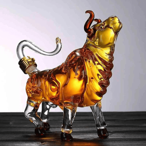 Decanter Touro Capertino - Vidro para Vinho e Whisky