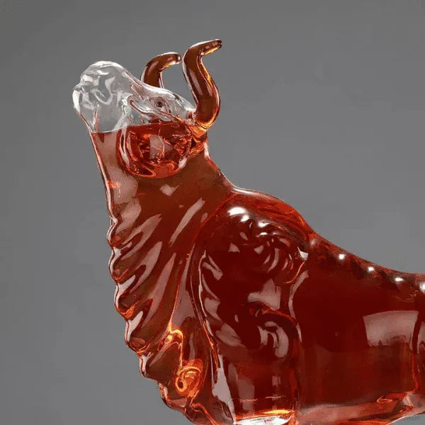 Decanter Touro Capertino - Vidro para Vinho e Whisky