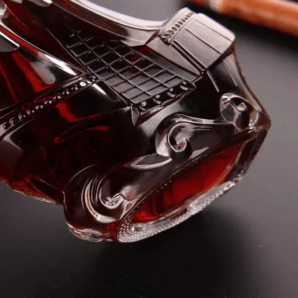 Decanter de Vinho Whisky Vidro Caravela Carpetino