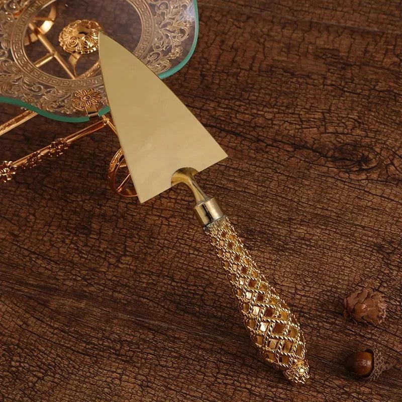 Conjunto Espátular Faca Dourada Carpetino - Carpetino