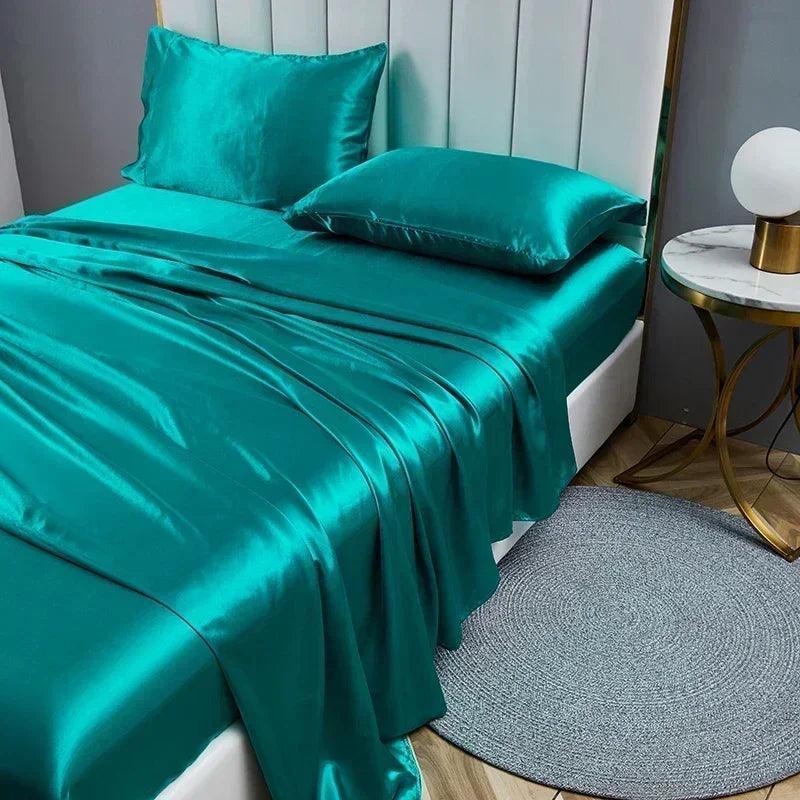Conjunto de Lençóis de Cetim Carpetino - Carpetino