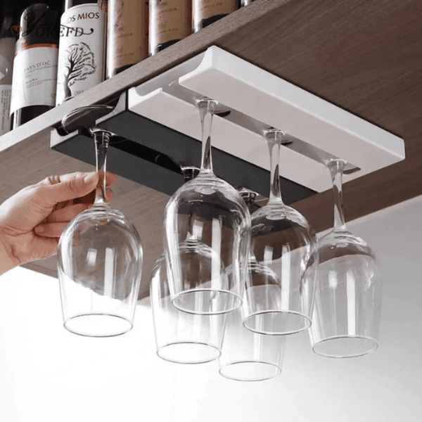 Suporte Suspenso para Taças – Organizador de Bar Capertino