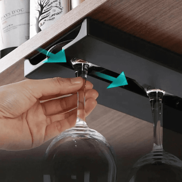 Suporte Suspenso para Taças – Organizador de Bar Capertino