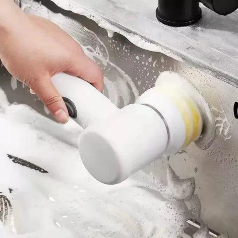 Escova Elétrica para Limpeza Doméstica