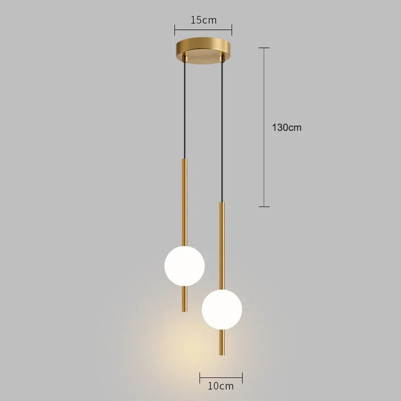 Luminária Pendente Esférica Nordic